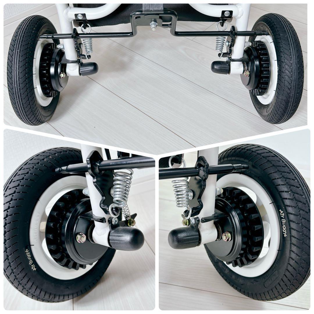 エアバギー　ベビーカー　ココブレーキEX フロムバース　アースブラウン　ホワイト