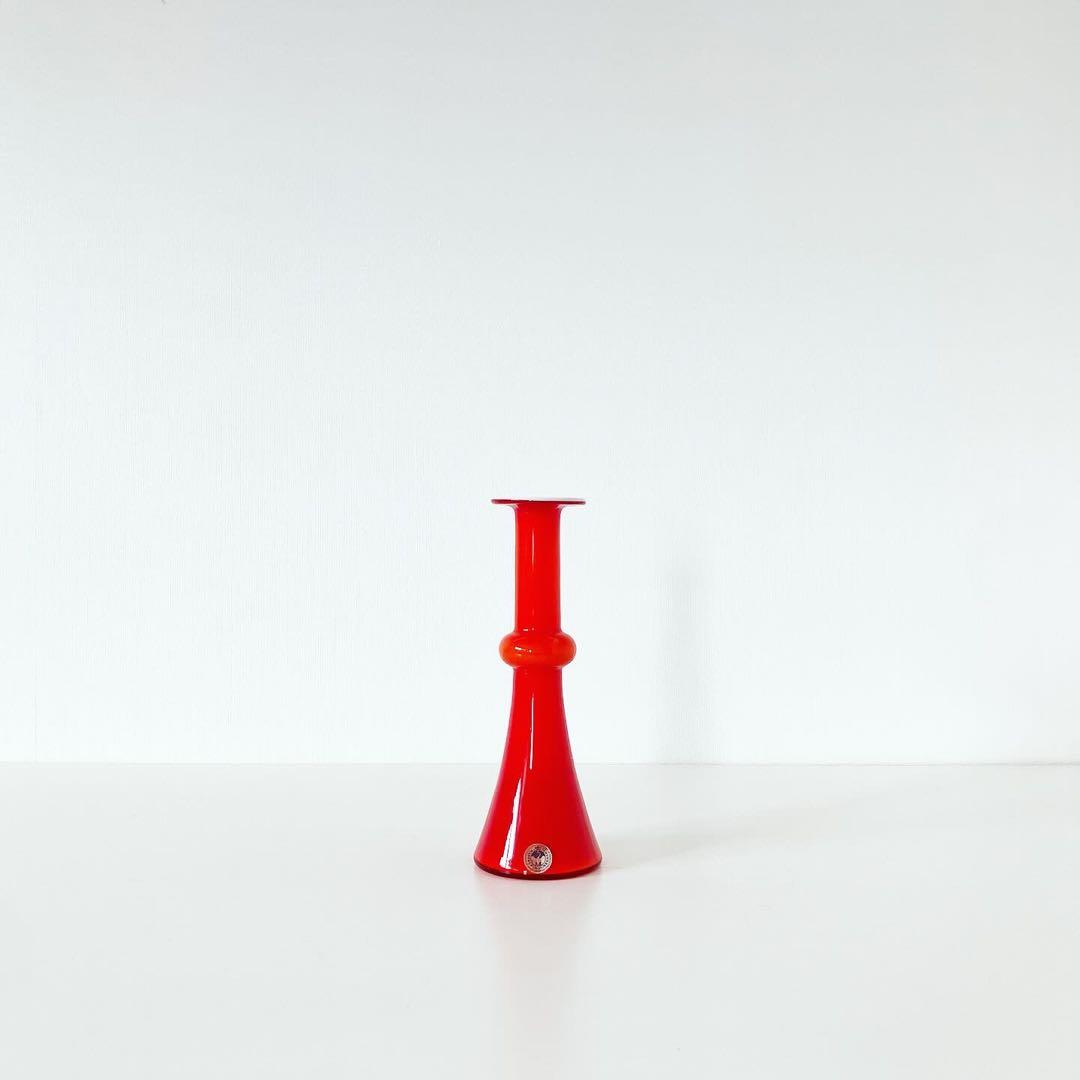 北欧雑貨　ガラス　一輪挿し　花瓶　オブジェ　デンマーク　HOLMEGAARD