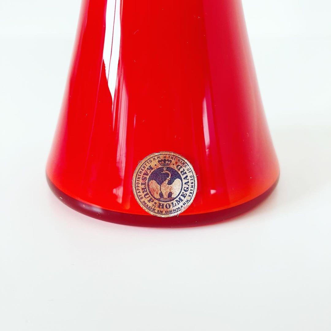 北欧雑貨　ガラス　一輪挿し　花瓶　オブジェ　デンマーク　HOLMEGAARD