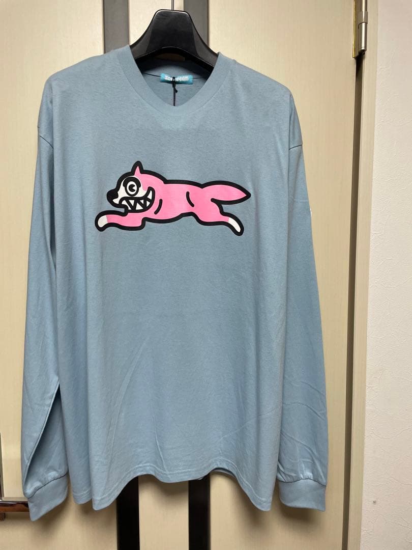 【ICECREAM】コットンLS T-SHIRT RUNNING DOG