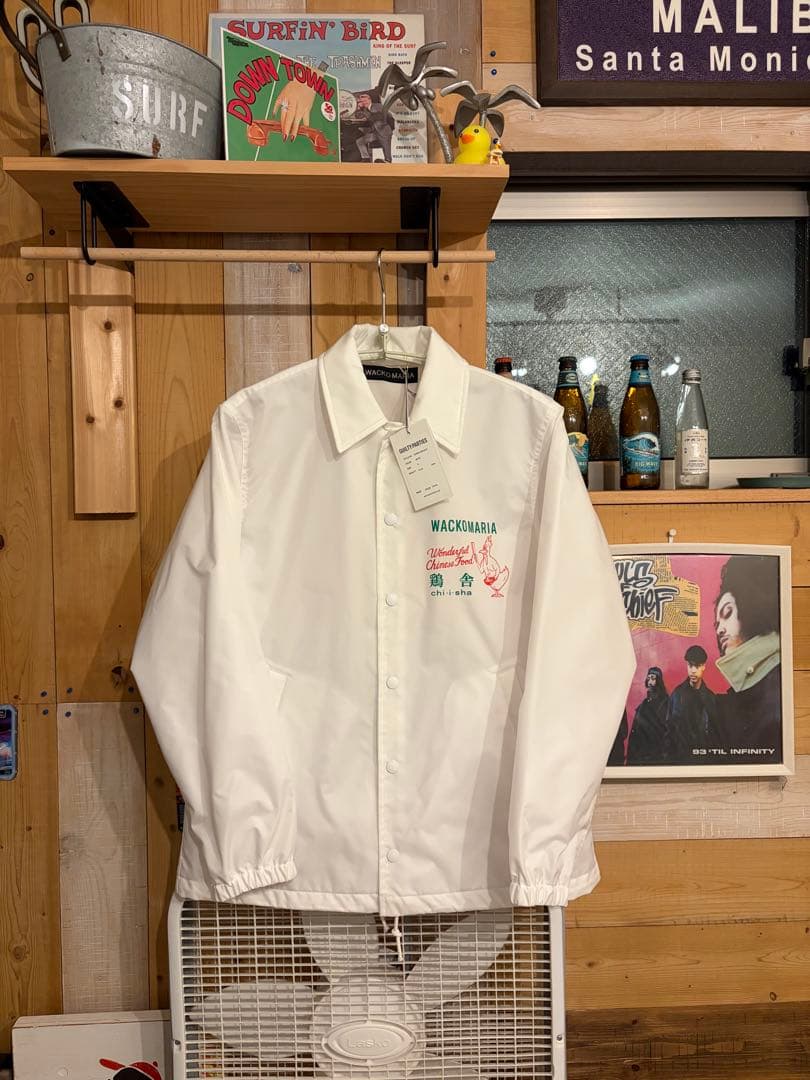 WACKOMARIA 鶏舎コーチジャケットS ワコマリア wacko maria