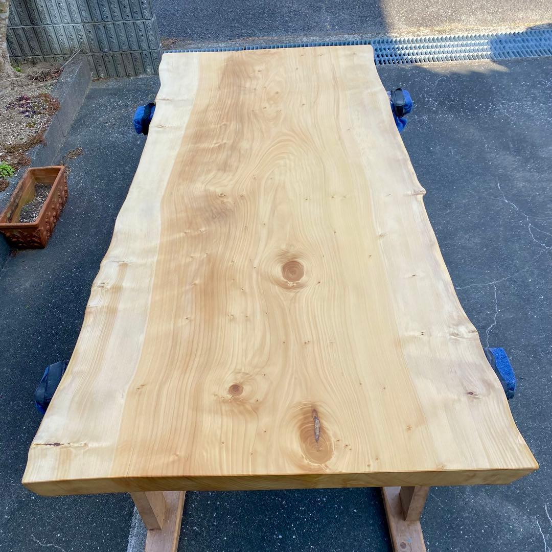 天然木　イチョウ　銀杏　一枚板 無垢　109