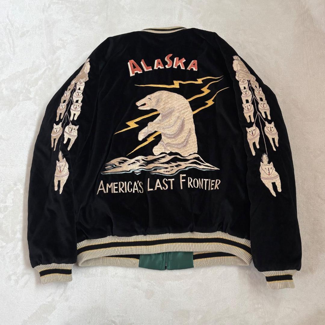 極美　東洋エンタープライズ ALASKA リバーシブルスカジャン　TT15175