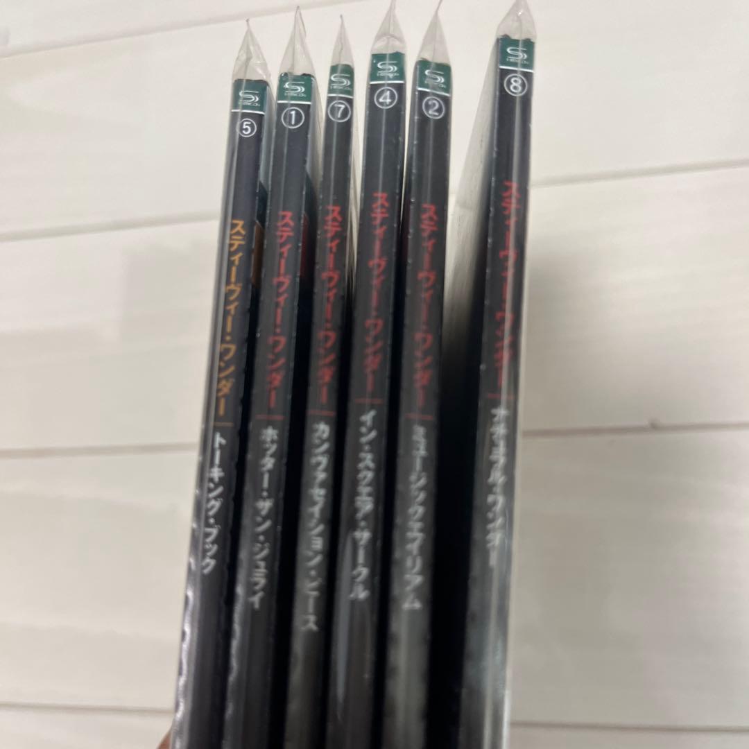 STEVIE WONDER まとめて　８枚CD 6点