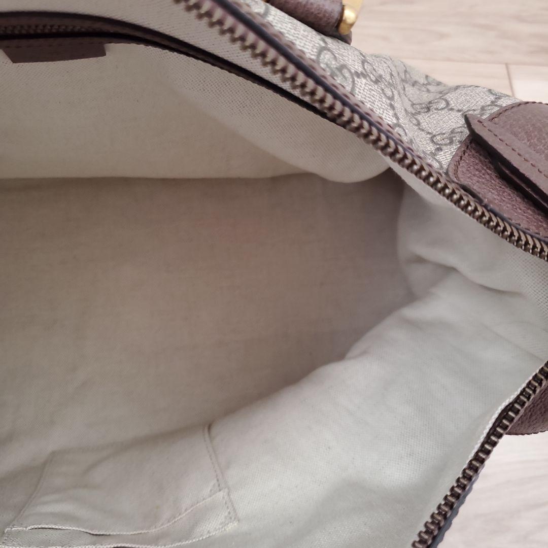 GUCCI ネオヴィンテージ ダッフルバッグ　GG スプリーム キャンバスレザー