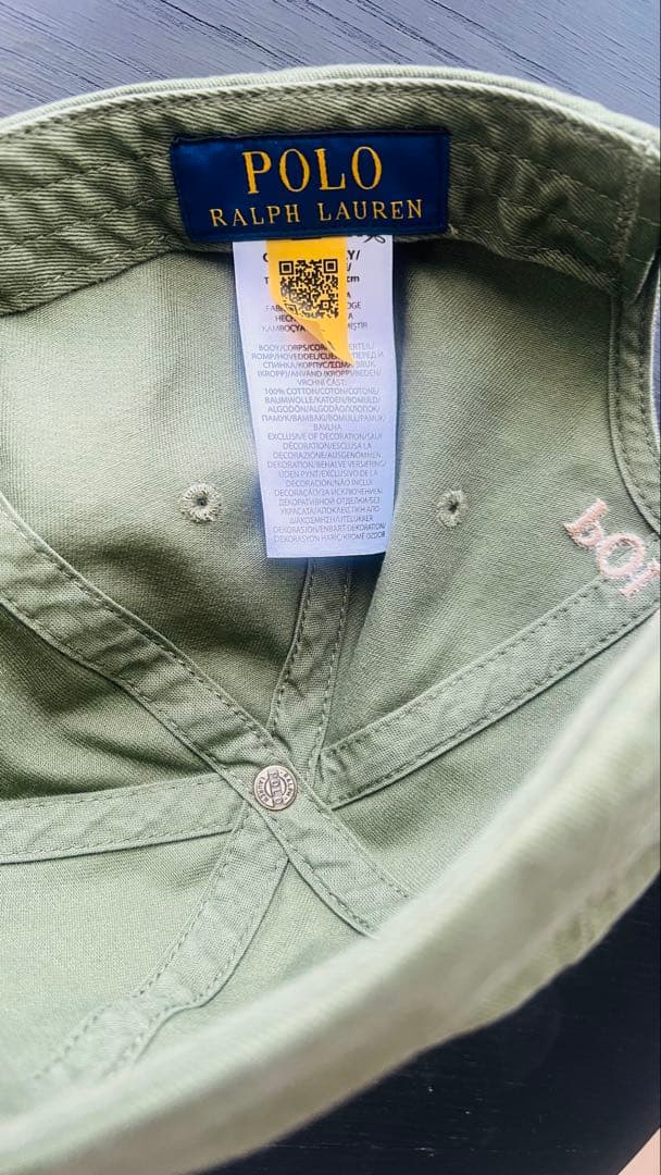 ラルフローレン キャップ　新品　ユニセックス送料無料　秋カラー