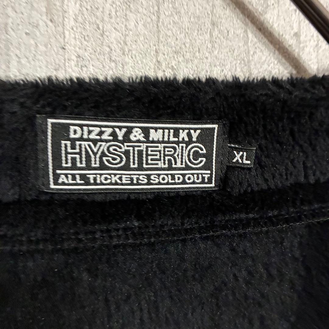 【人気カラー】ヒステリックグラマー　ガールワッペン　ハイロフトカーディガン　XL