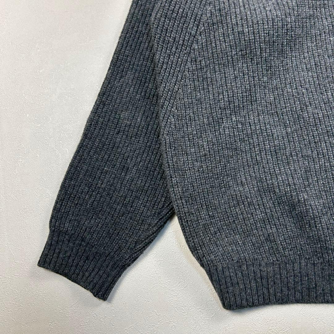 ミューズドゥーズィエムクラス 美品 ボートネック カシミヤシルク混 ワイドニット