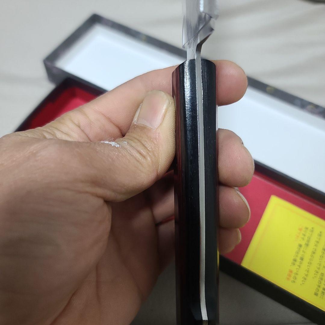 三徳　包丁　梨地　銀三鋼