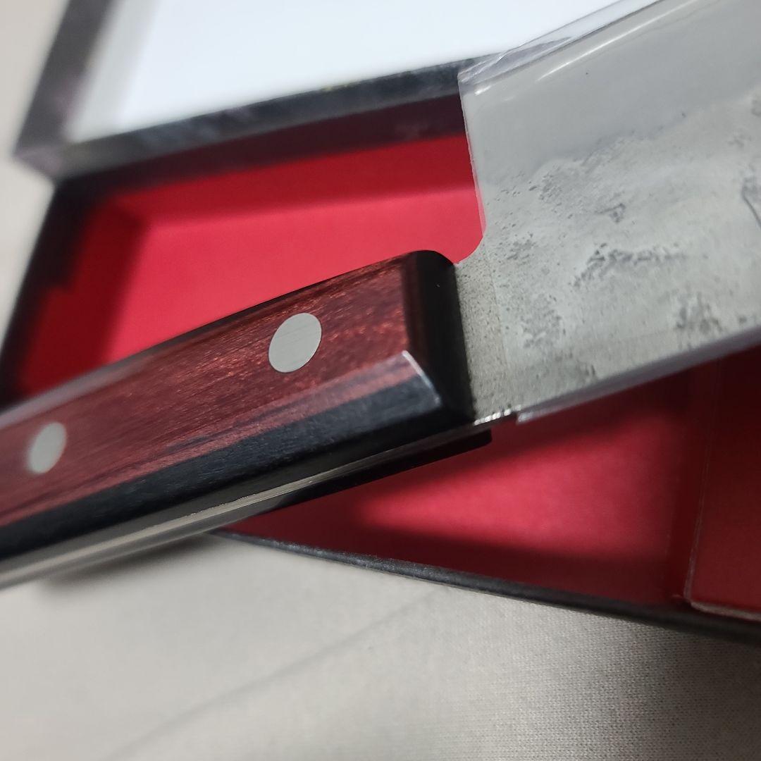 三徳　包丁　梨地　銀三鋼