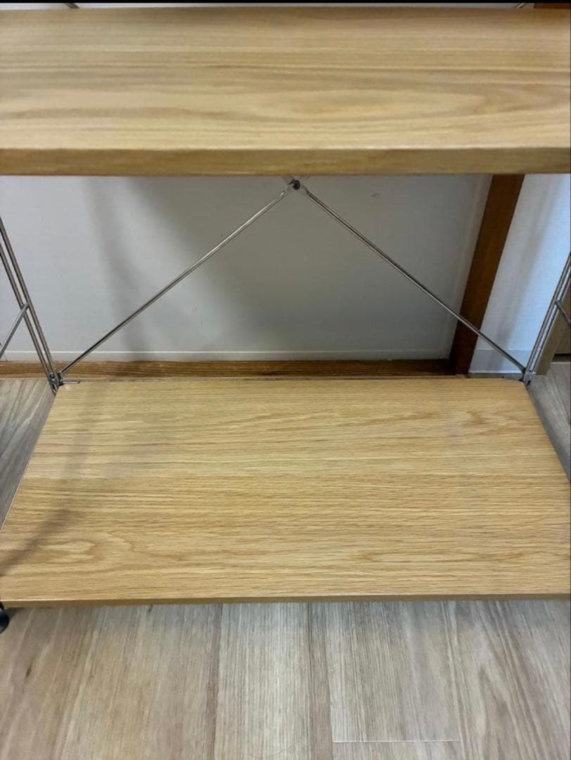 無印良品 ステンレスユニットシェルフ オーク材 棚セット 特大