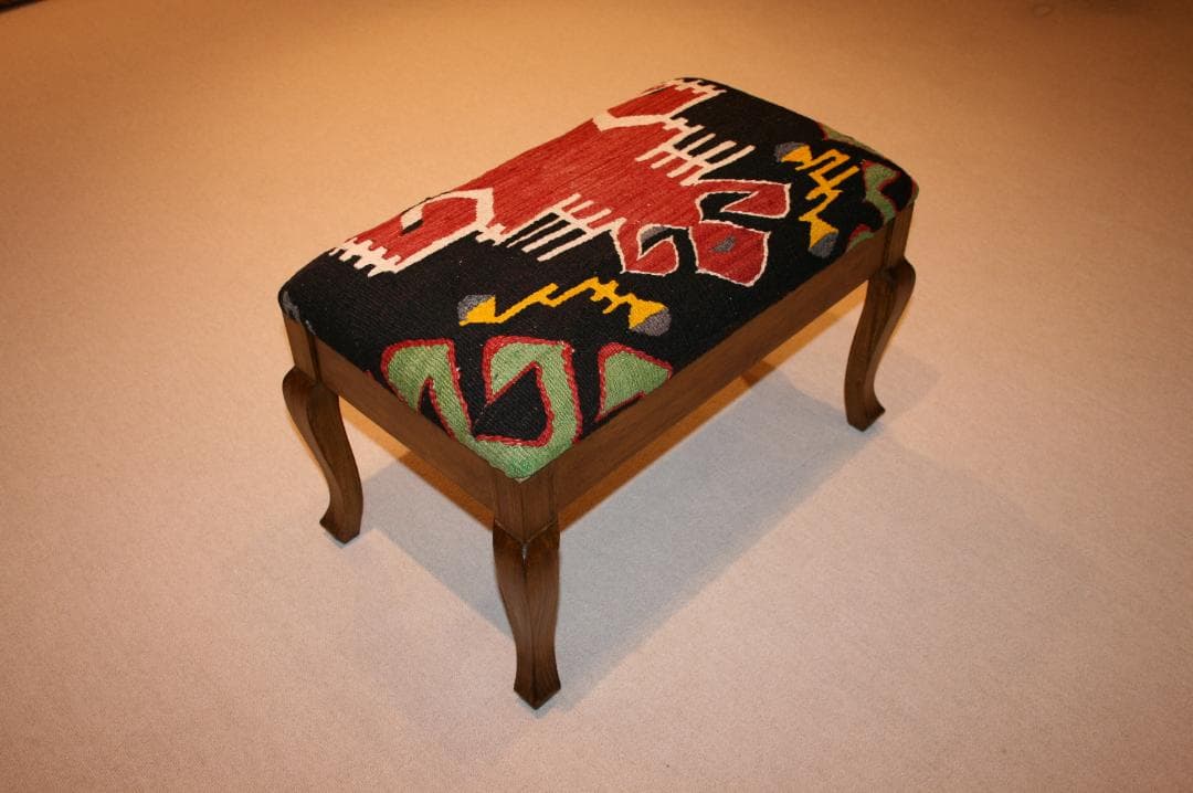 キリムスツールオットマンチェアotc190