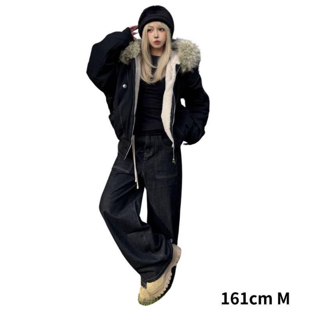 大本命⭐️新品・エッジライン裏ボアジャケットファー付き PCTOKYO Mサイズ