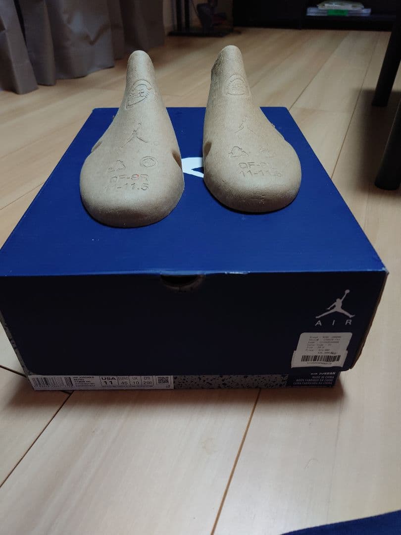 AIR JORDAN 6　ホワイト/ミッドナイトネイビー　29cm