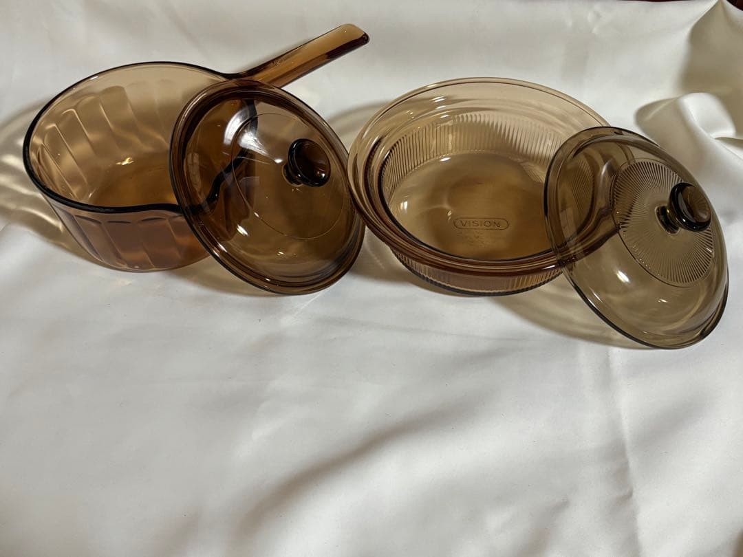 超耐熱ガラス製鍋セット Lily