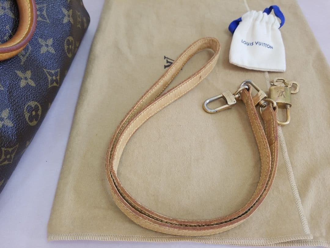 Louis Vuitton スピーディ25 カデナ・キー ショルダーストラップ