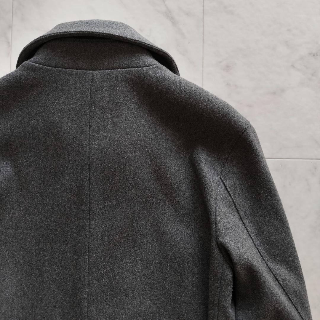 マッキントッシュ 英国製 ウールベルテッドステンカラーコート 38 M グレー