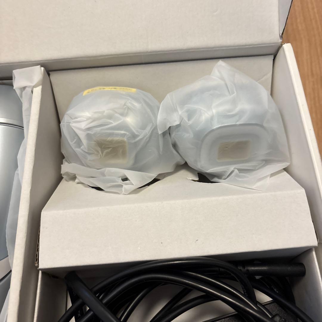 YAMAN 脱毛器 シルバー 本体と付属品