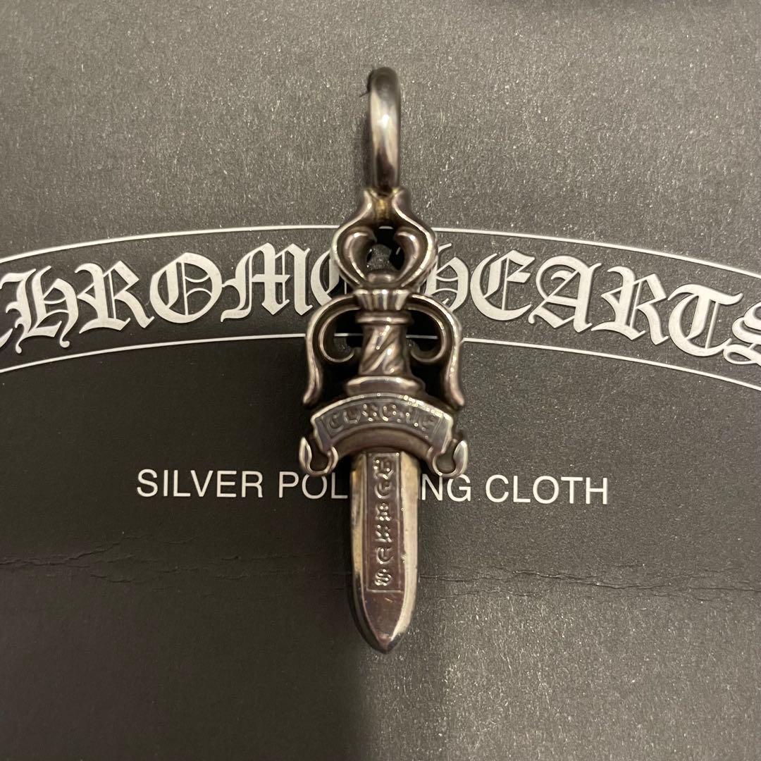 【最終値下げ】クロムハーツ　ダブルダガー　トップ　ネックレス　正規店購入品　人気