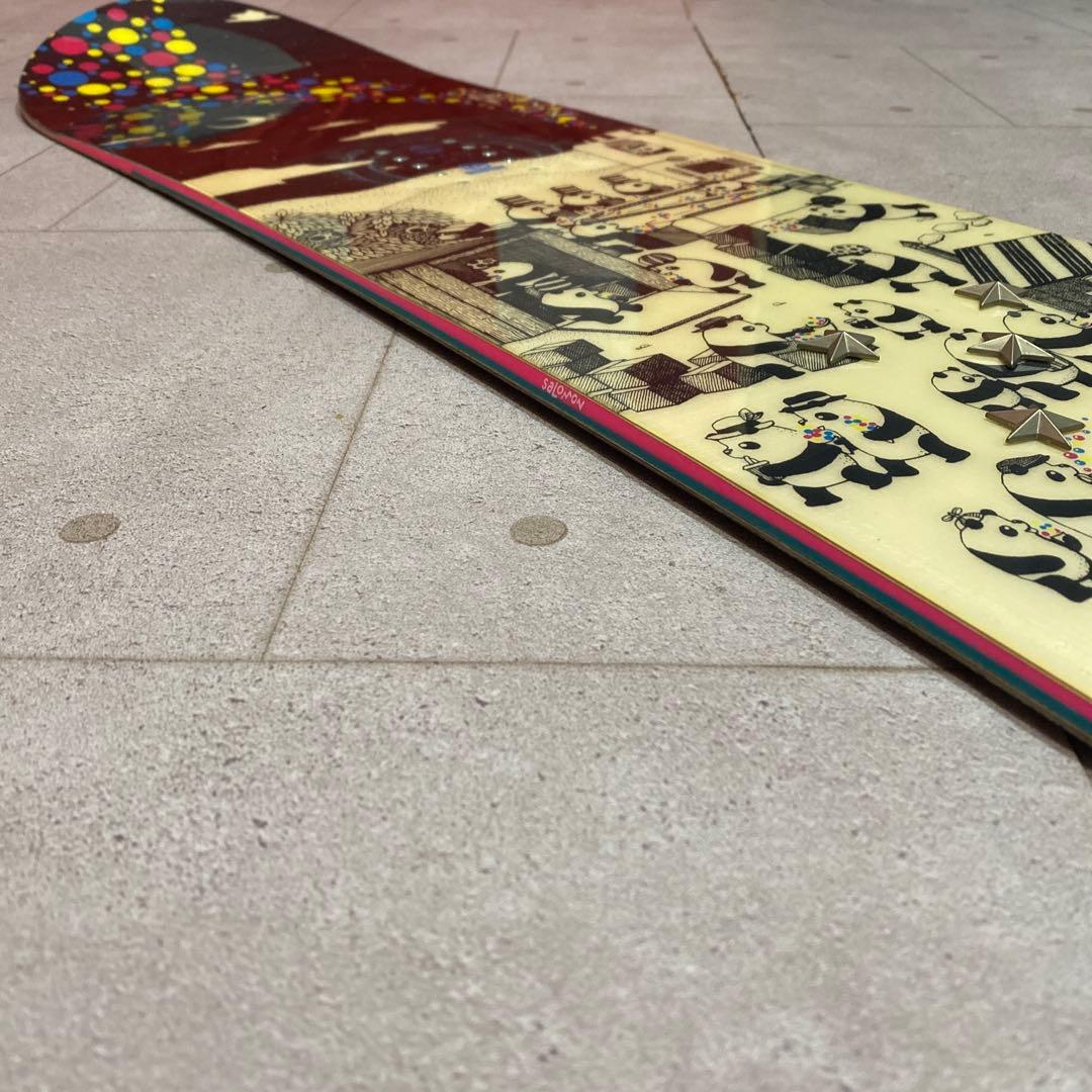 ★ SALOMON サロモン スノーボード　パンダ　ボード　スノボ　139㎝　板