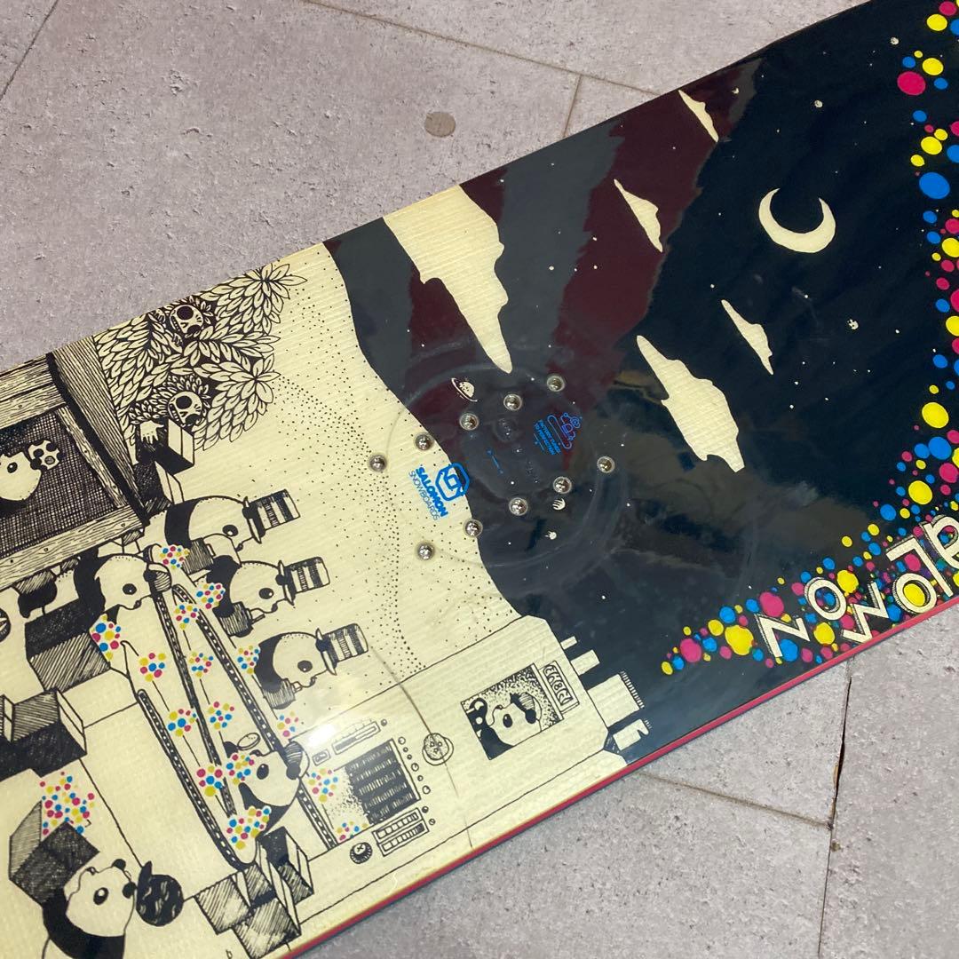 ★ SALOMON サロモン スノーボード　パンダ　ボード　スノボ　139㎝　板