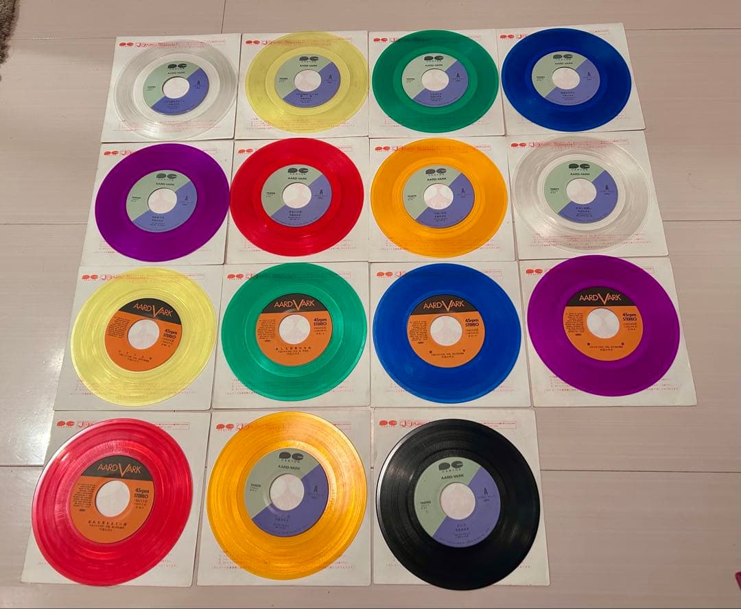 【専用ケース付き】中島みゆき シングルレコード 15枚セット 昭和歌謡