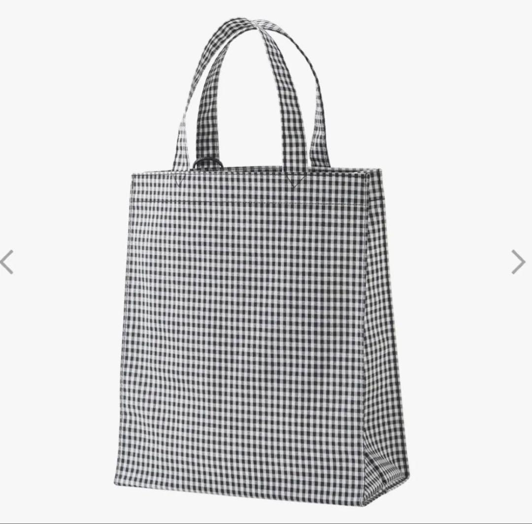 ファミリア トートバッグ ギンガムチェック　新品タグ付き