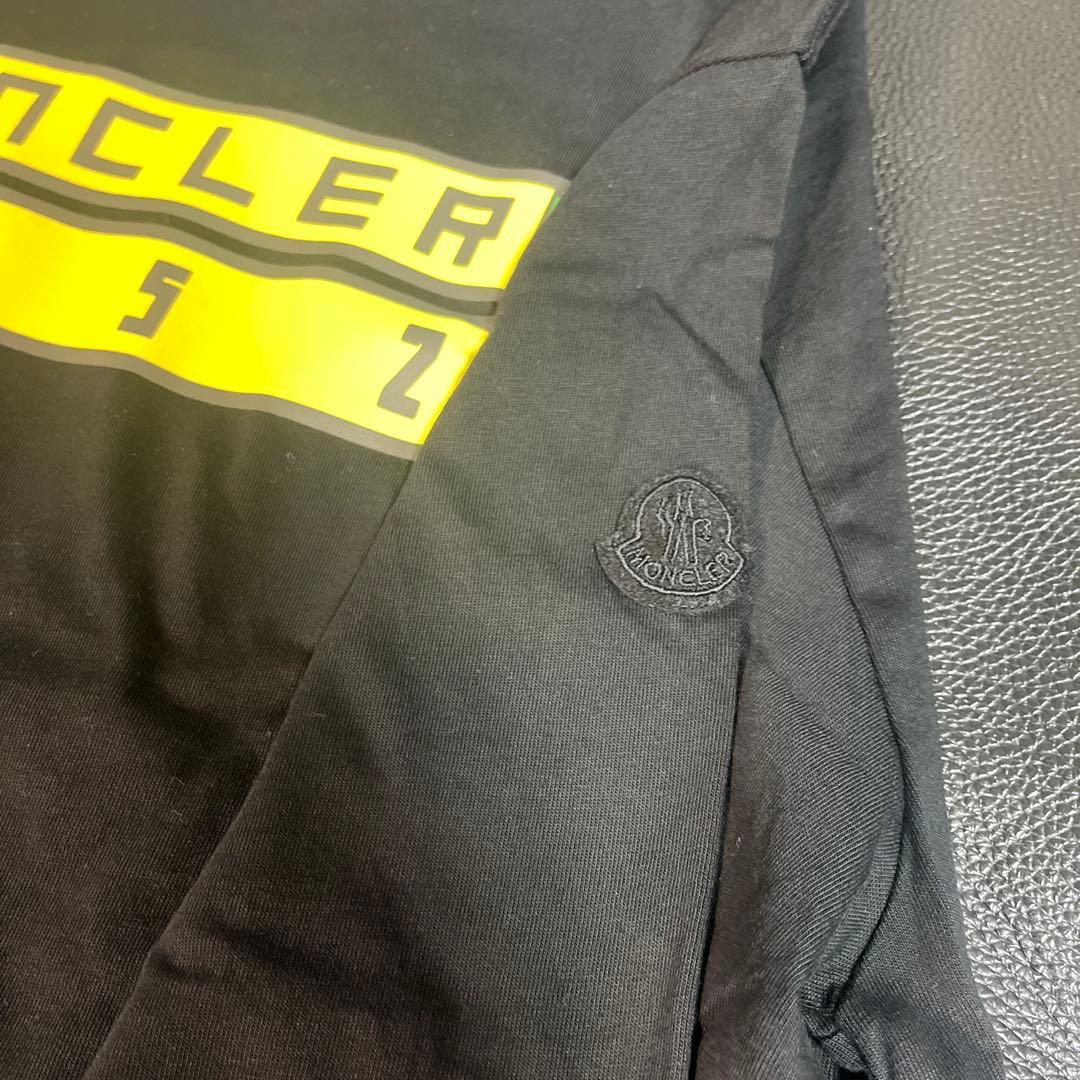 MONCLER モンクレール 長袖Tシャツ 黒　ロンT 美品