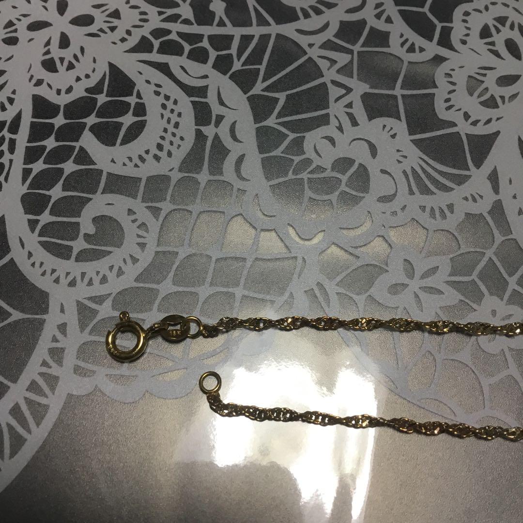 k18ゴールド ブレスレット ロブスタークラスプ 1、66g