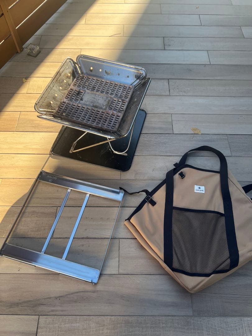 スノーピーク 焚き火台 L セット　＋グリル台