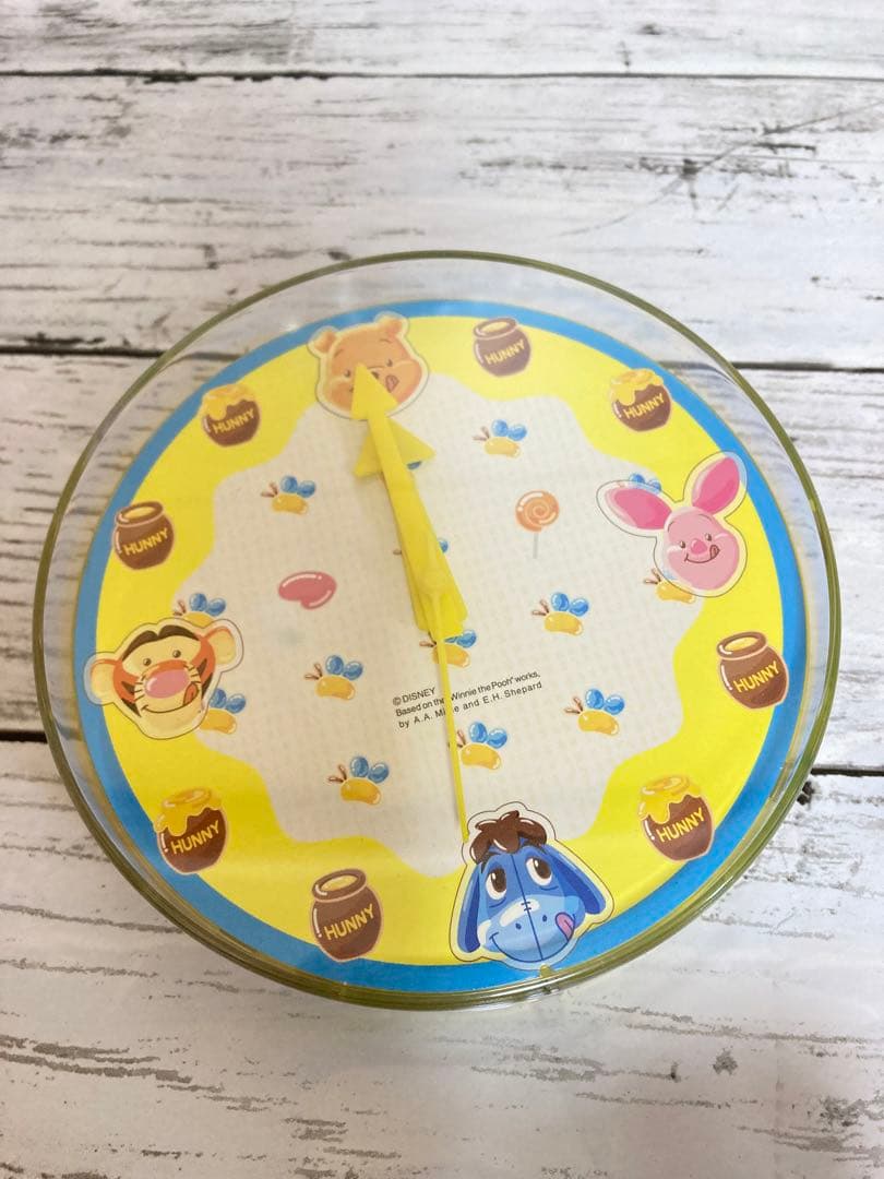 ディズニー　プーさん　貴重　レトロ　レア　時計　2点セット