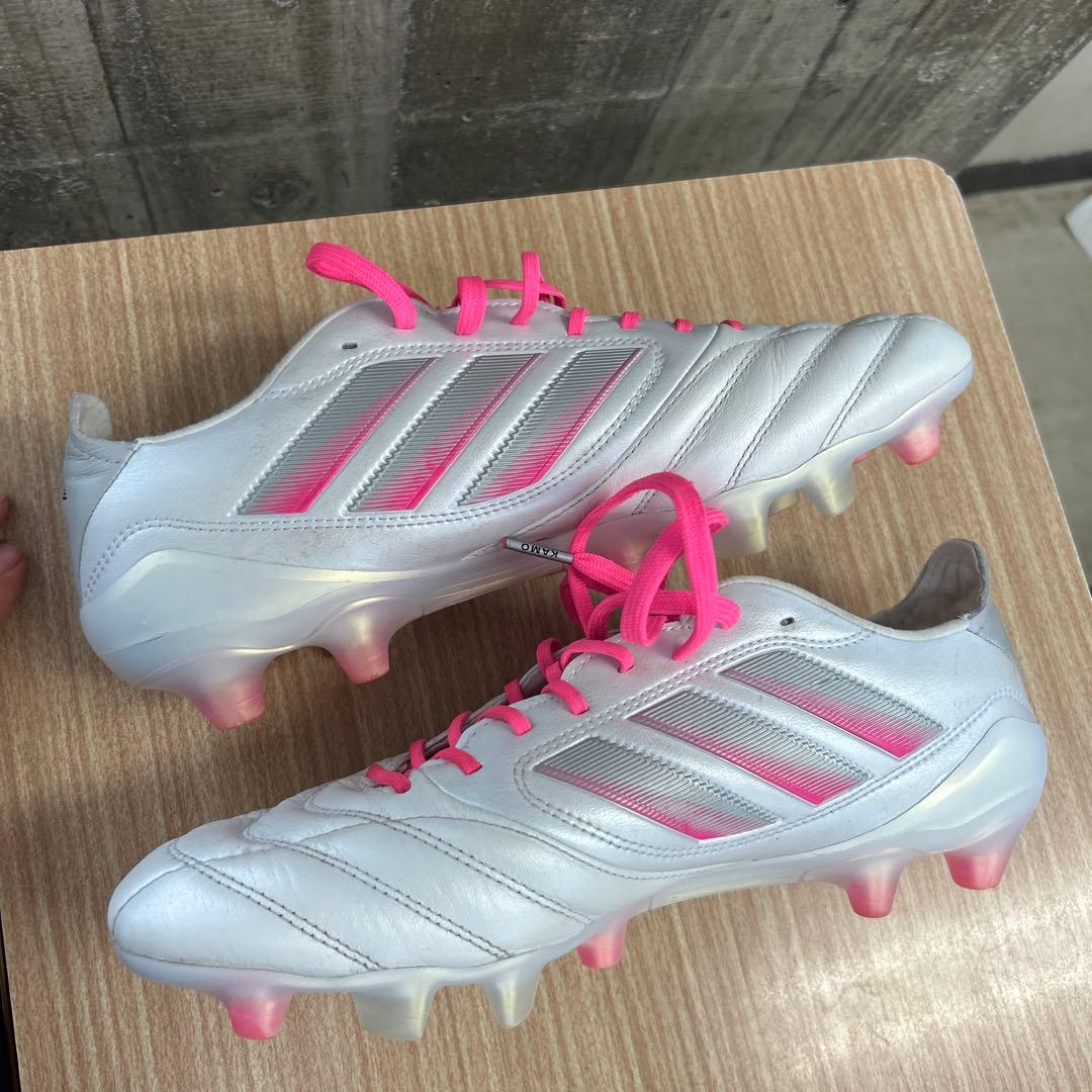 adidas COPA シルバー/ピンク FGシューズKAMO限定モデル