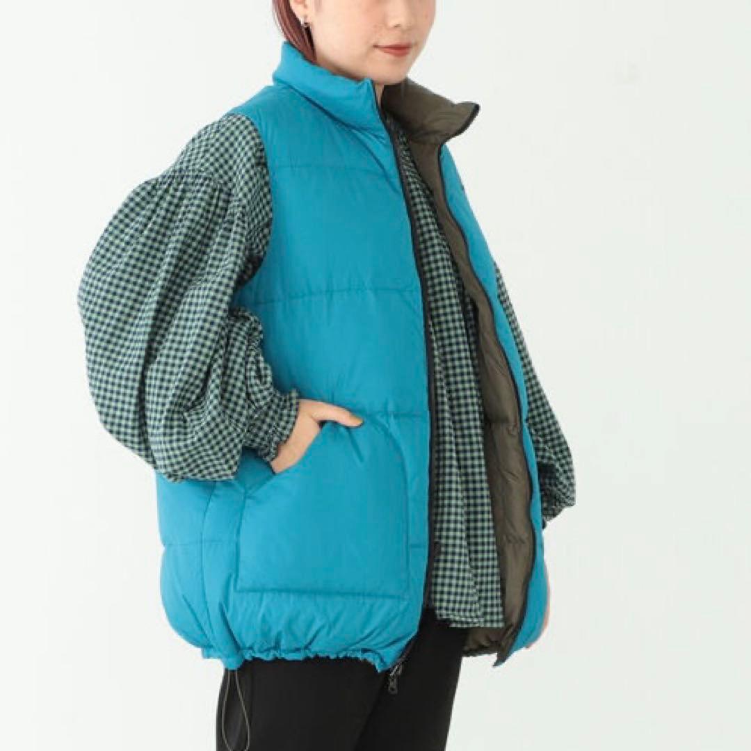 SIERRA DESIGNS BEAMS BOY リバーシブル ダウンベスト