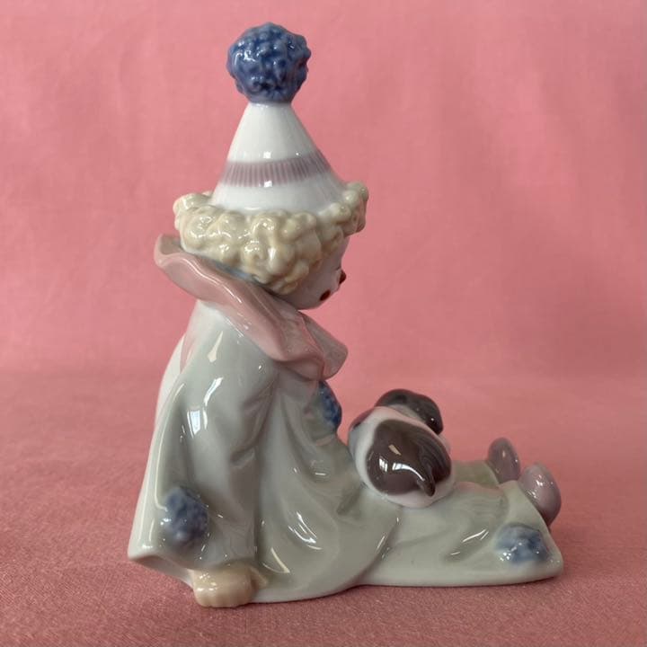 リヤドロ　30％OFF　ピエロ　「子犬を持つピエロ」　#5277　希少