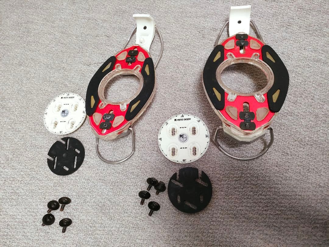 UPZ RC10 スノボアルペン用ブーツ　バインディング2セット付き