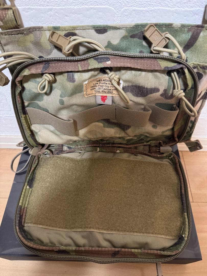 【実物】LBX LBX-4020V マガジン/ユーティリティ マルチカム