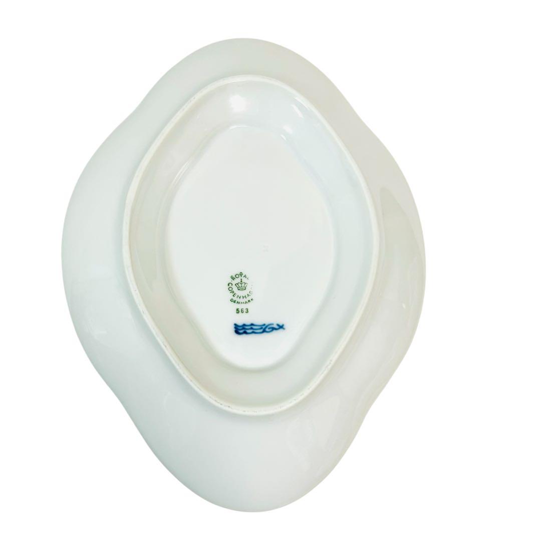 美品✨ロイヤルコペンハーゲン　ソースボード　ブルーフラワー