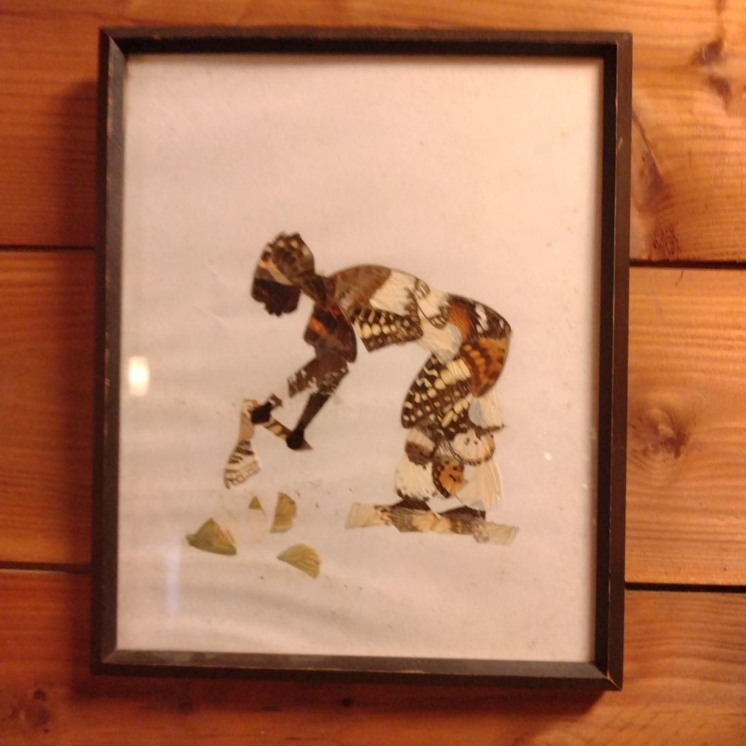 蝶々のモザイク