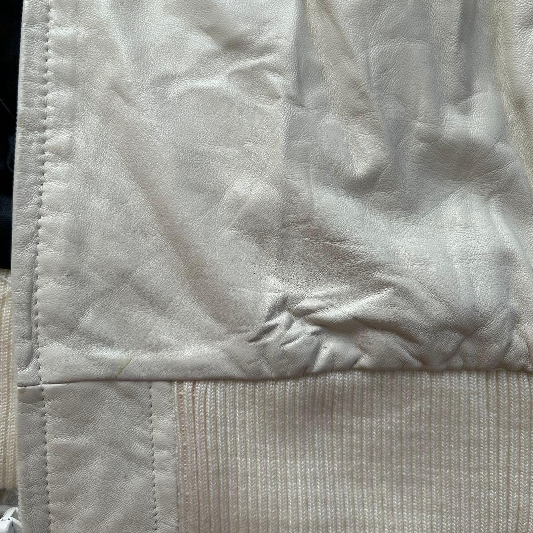 希少　schott シングルライダースジャケット ラムレザー トラックジャケット