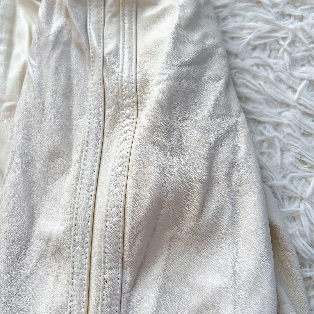 希少　schott シングルライダースジャケット ラムレザー トラックジャケット