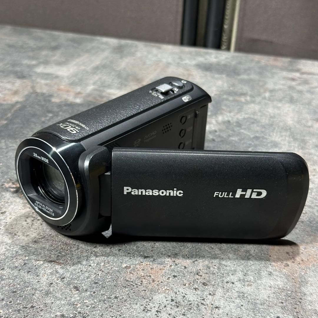 【美品】Panasonic HC-V495M ビデオカメラ 本体 64GB