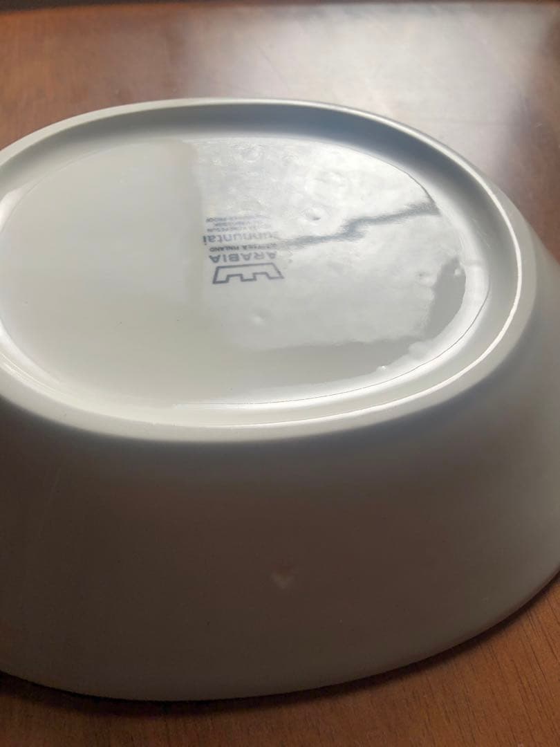 美品:アラビア　スンヌンタイ　約22cm 深めプレート