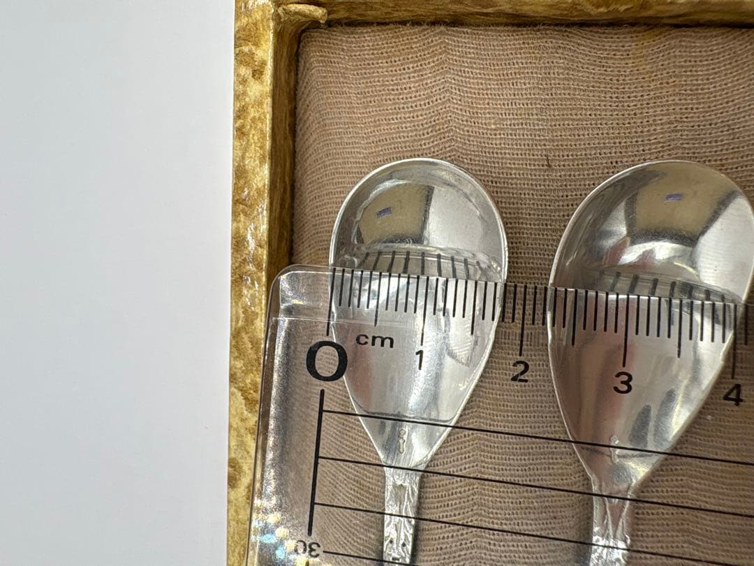 【最終お値下げ】 ヴィンテージフラワーモチーフシルバープレートスプーン6本セット