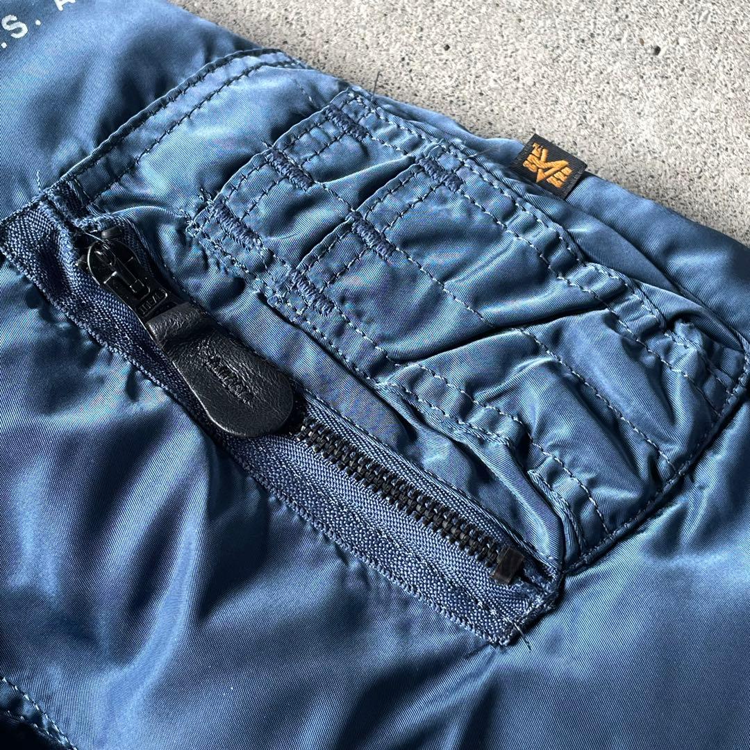 90s USA製 アルファ B-15C フライトジャケット 50s 復刻