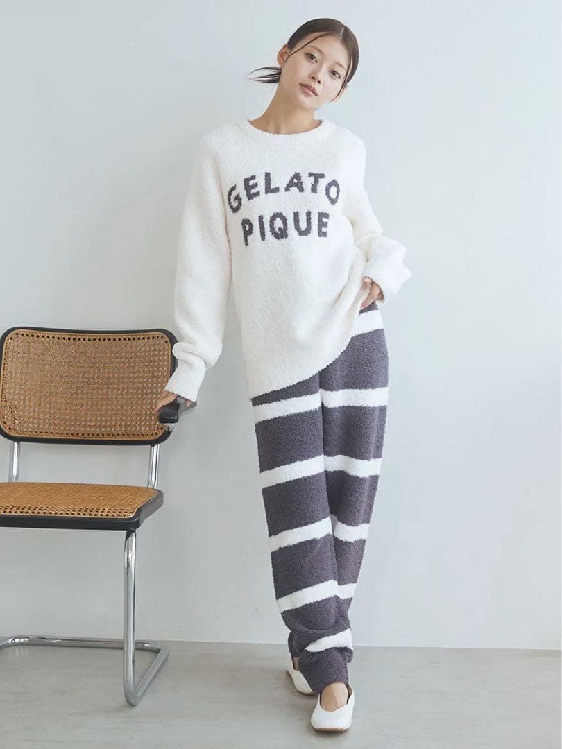 パウダーロゴジャガード セットアップ 新品未使用 ジェラートピケ