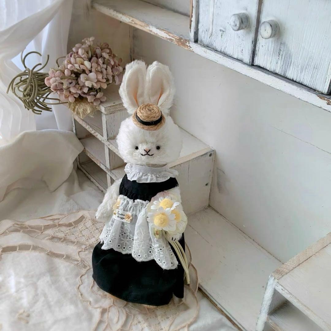 優しいうさぎさん アーティストベア 海外作家様 ハンドメイド ぬいぐるみ