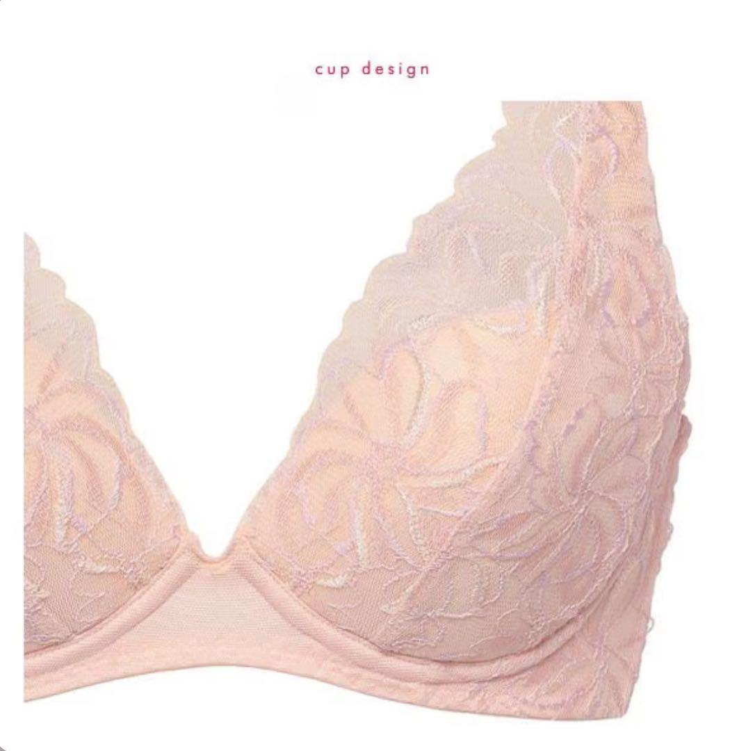 D75L 天使のブラ スリムライン582 ブラ＆ショーツ Green