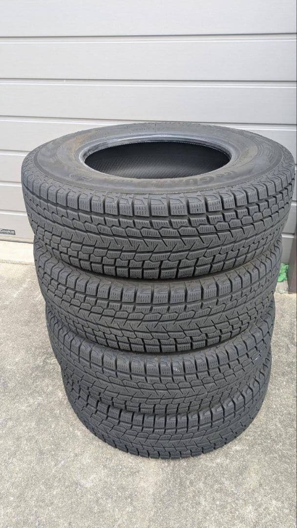 ヨコハマタイヤ iceGUARD 6075 スタッドレスタイヤ 15インチ