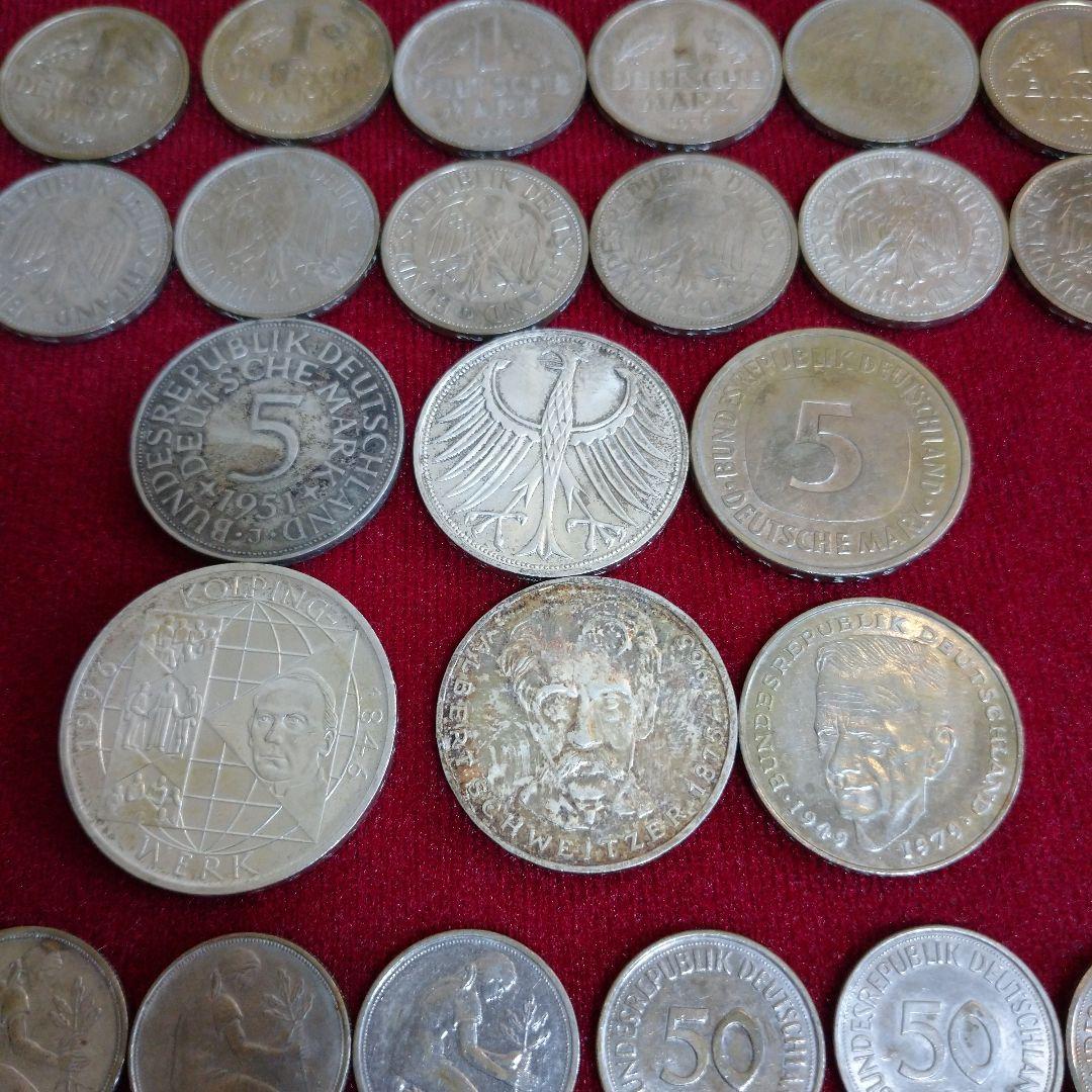 旧ドイツマルク 記念銀貨　旧 コレクション　計93枚