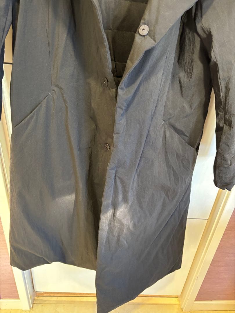 プランテーション ロングダウン　リバーシブルPL83FA002 M 〜L 黒